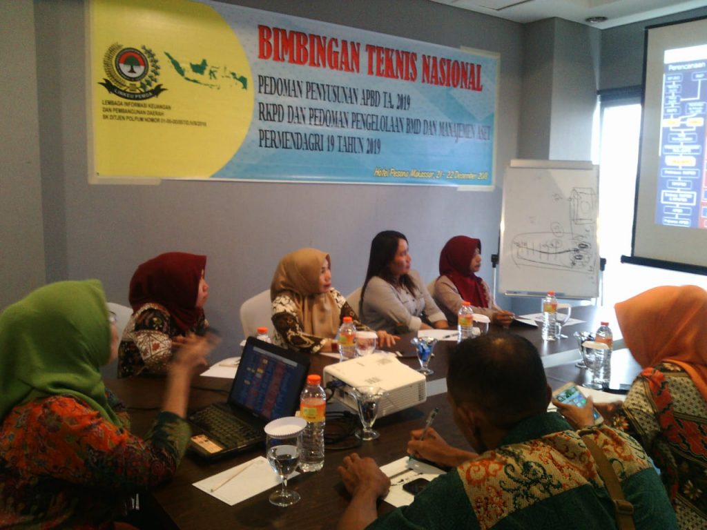 Bimtek proses akuntansi pelaporan dan pertanggungjawaban pelaksanaan APBD