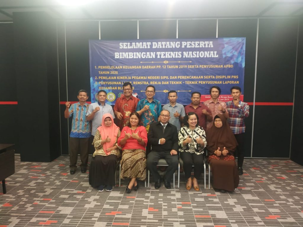Bimtek Keuangan Daerah PP 12 Tahun 2019 Dan Perencanaan Penganggaran Di Bandung