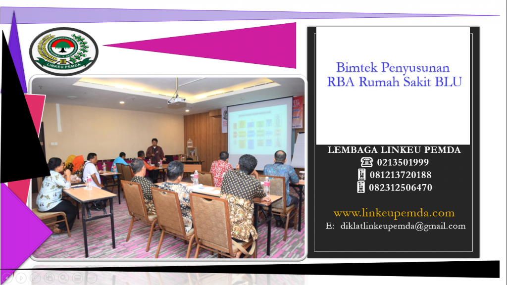 Bimtek Penyusunan RBA Rumah Sakit BLU Dan BLUD