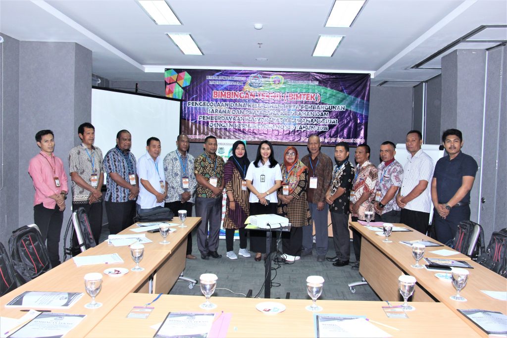 Bimtek Dana Kelurahan Angkatan Ke 2 Kota Tidore Kepulauan