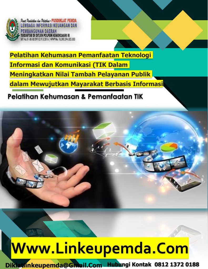 Pelatihan Kehumasan Pemanfaatan Teknologi Informasi dan Komunikasi (TIK)