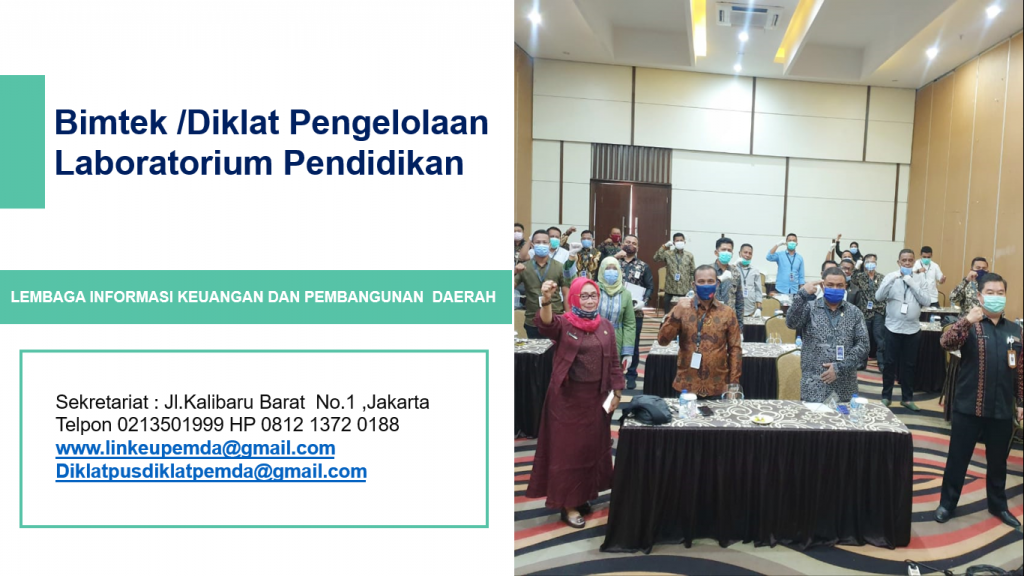 Bimtek /Diklat Pengelolaan Laboratorium Pendidikan