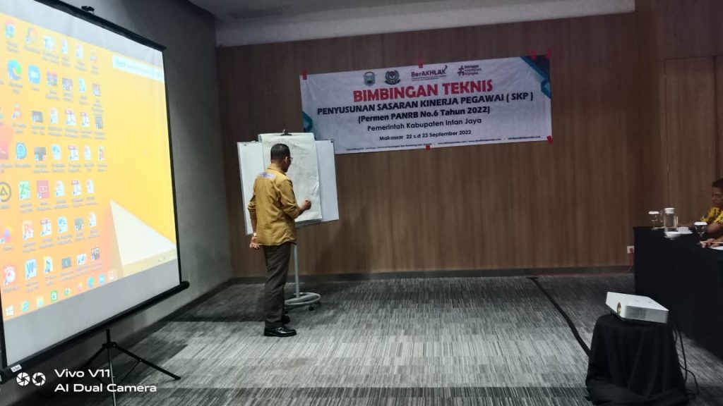 Bimtek Pemerintah Kabupaten Intan Jaya Papua