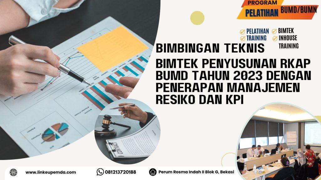 Info Bimtek Penyusunan RKAP BUMD Tahun 2023 dengan Penerapan Manajemen Resiko dan KPI