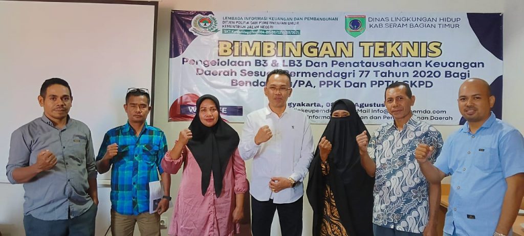 Bimtek SDM Dinas Lingkungan Hidup Kabupaten Seram Bagian Timur