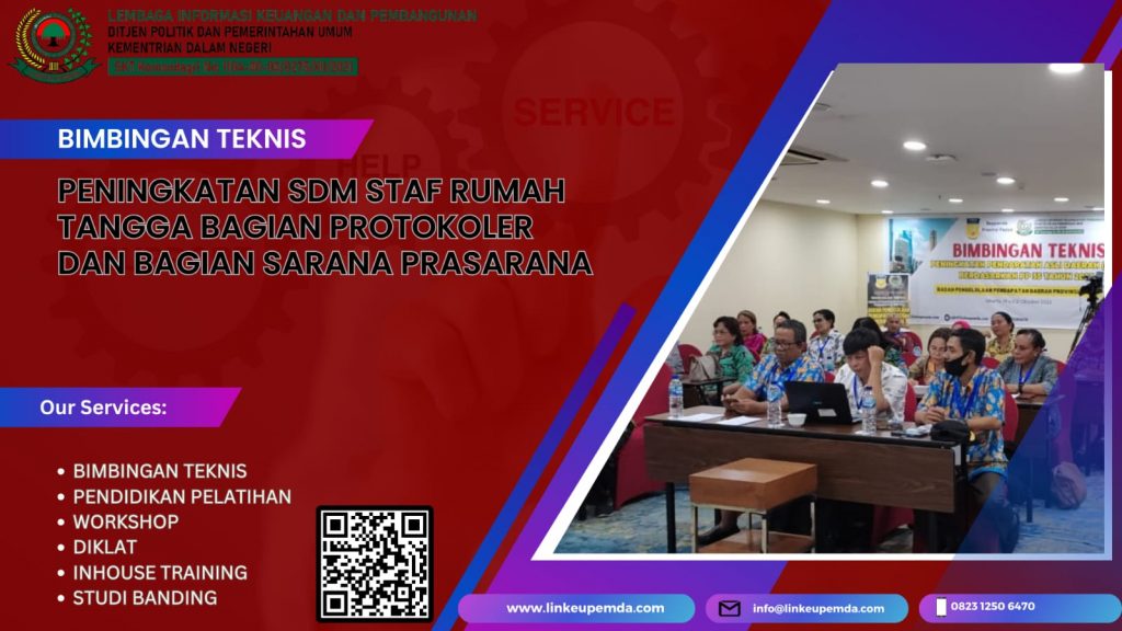 BIMTEK PENINGKATAN SDM STAF RUMAH TANGGA BAGIAN PROTOKOLER DAN BAGIAN SARANA PRASARANA