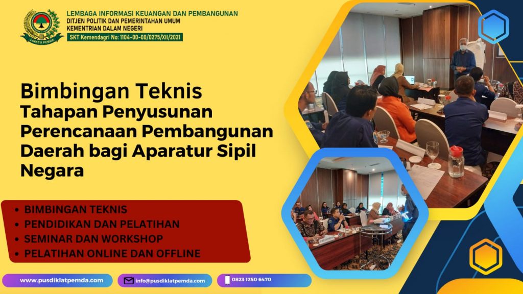 Bimtek Tahapan Penyusunan Perencanaan Pembangunan Daerah