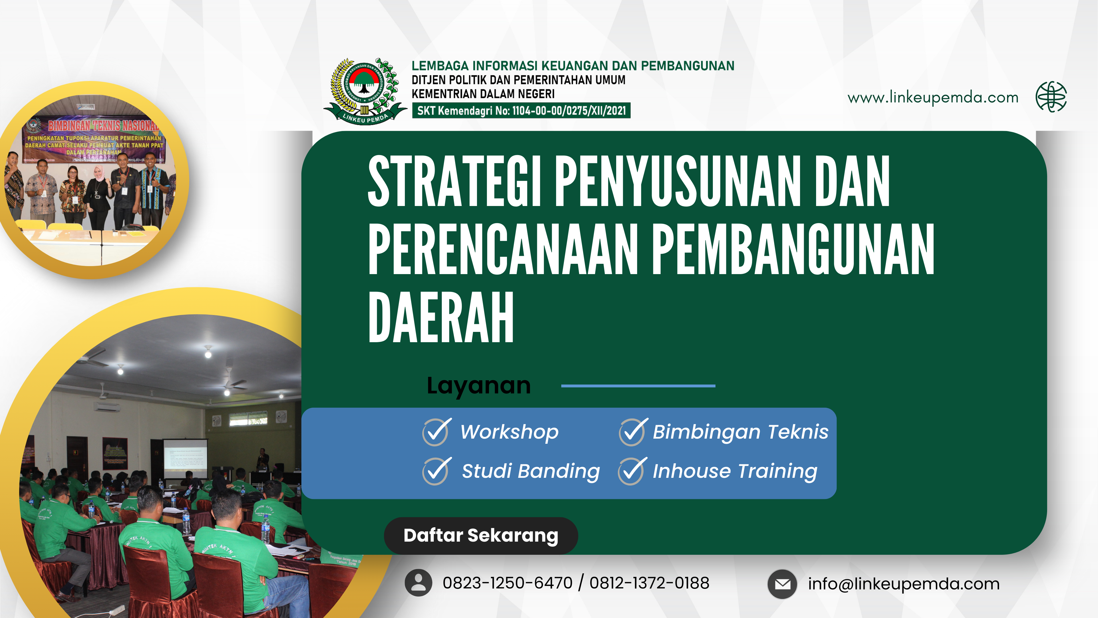 Bimtek Strategi Penyusunan dan Perencanaan Pembangunan Daerah