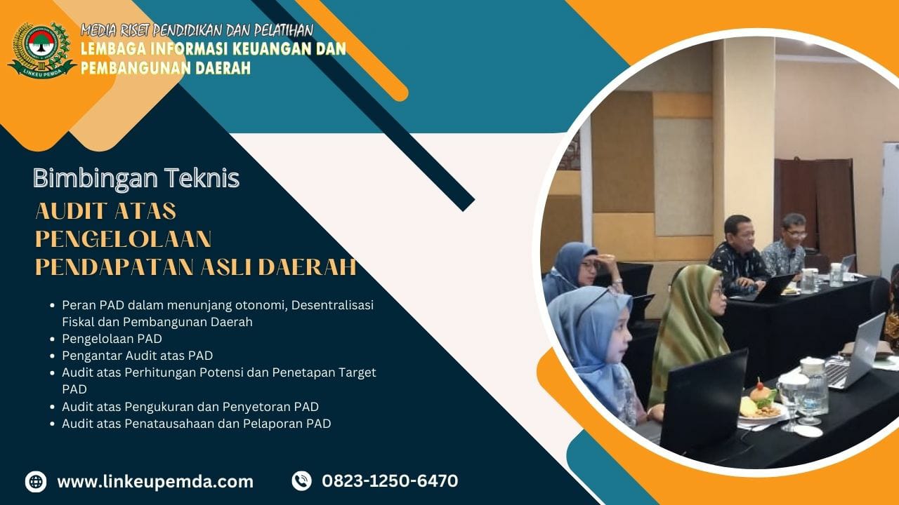Bimtek Audit atas Pengelolaan Pendapatan Asli Daerah
