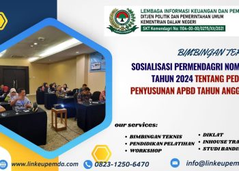 Jadwal Bimtek Permendagri Nomor 15 Tahun 2024 Tentang Pedoman Penyusunan APBD Tahun Anggaran 2025