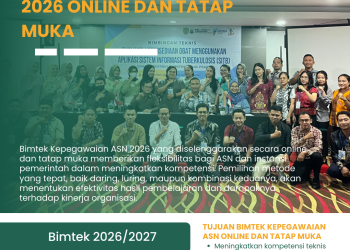⁠Bimtek Kepegawaian ASN 2026 Online dan Tatap Muka