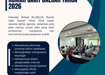 Kalender Bimtek BLU/BLUD Rumah Sakit Daerah Tahun 2026