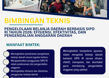 Bimtek Pengelolaan Belanja Daerah Berbasis SIPD RI Tahun 2026: Efisiensi, Efektivitas, dan Pengendalian Anggaran Daerah