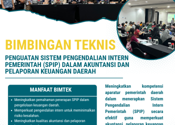 Bimtek Penguatan Sistem Pengendalian Intern Pemerintah (SPIP) dalam Akuntansi dan Pelaporan Keuangan Daerah