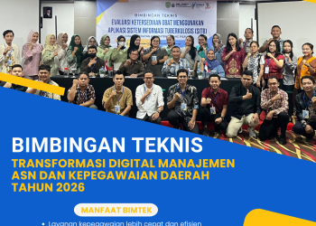 Bimtek Transformasi Digital Manajemen ASN dan Kepegawaian Daerah Tahun 2026