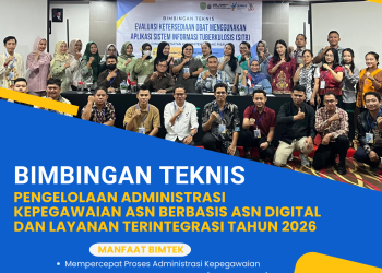 Bimtek Pengelolaan Administrasi Kepegawaian ASN Berbasis ASN Digital dan Layanan Terintegrasi Tahun 2026