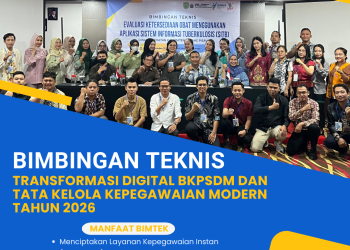 Bimtek Transformasi Digital BKPSDM dan Tata Kelola Kepegawaian Modern Tahun 2026