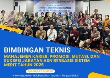 Bimtek Manajemen Karier, Promosi, Mutasi, dan Suksesi Jabatan ASN Berbasis Sistem Merit Tahun 2026