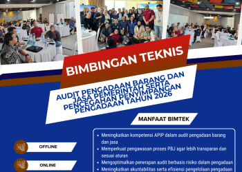 Bimbingan Teknis Audit Pengadaan Barang dan Jasa Pemerintah serta Pencegahan Penyimpangan Pengadaan Tahun 2026