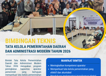 Bimtek Tata Kelola Pemerintahan Daerah dan Administrasi Modern Tahun 2026
