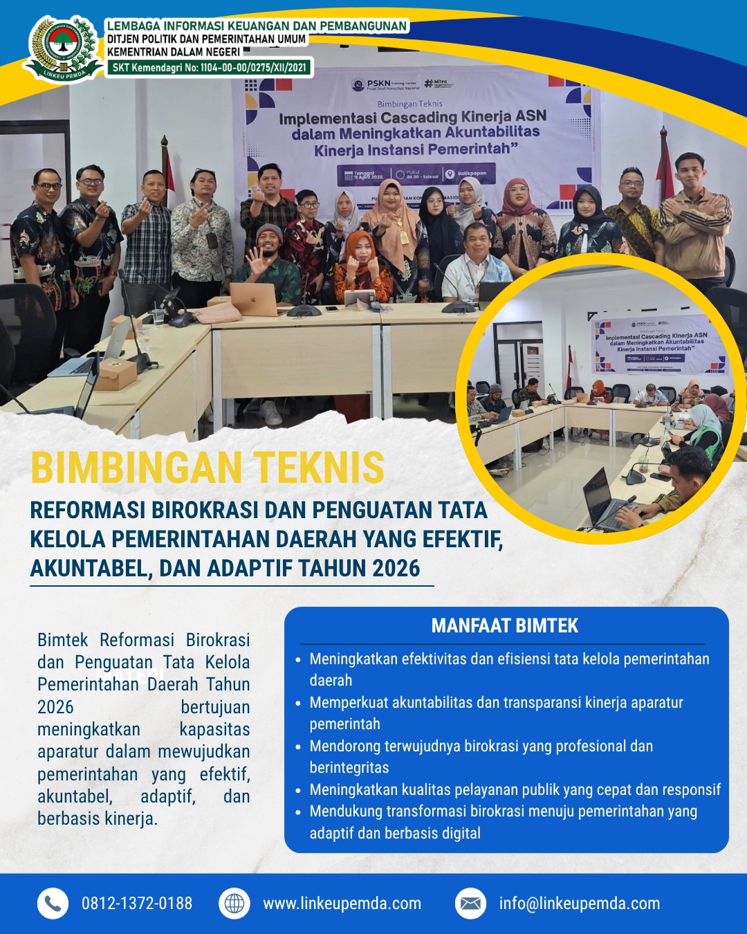 Bimtek Reformasi Birokrasi dan Penguatan Tata Kelola Pemerintahan ...
