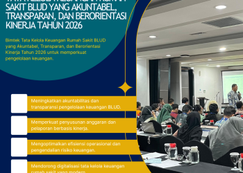 Bimtek Tata Kelola Keuangan Rumah Sakit BLUD yang Akuntabel, Transparan, dan Berorientasi Kinerja Tahun 2026