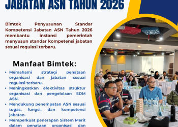 Bimbingan Teknis Penataan Organisasi dan Jabatan ASN Tahun 2026