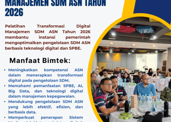 Pelatihan Transformasi Digital Manajemen SDM ASN Tahun 2026