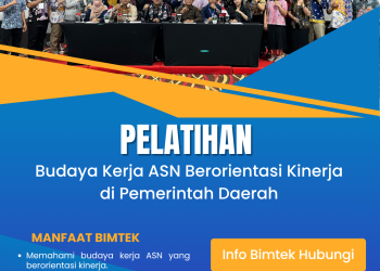 Pelatihan Budaya Kerja ASN Berorientasi Kinerja di Pemerintah Daerah