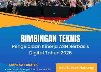 Bimbingan Teknis Pengelolaan Kinerja ASN Berbasis Digital Tahun 2026