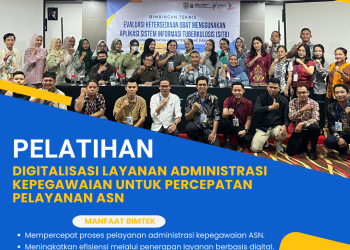 Pelatihan Digitalisasi Layanan Administrasi Kepegawaian untuk Percepatan Pelayanan ASN