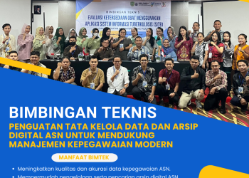 Bimtek Penguatan Tata Kelola Data dan Arsip Digital ASN untuk Mendukung Manajemen Kepegawaian Modern