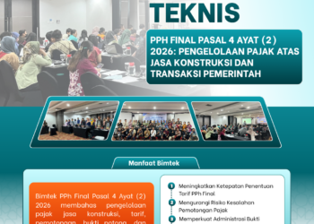 Bimtek PPh Final Pasal 4 Ayat (2) 2026: Pengelolaan Pajak atas Jasa Konstruksi dan Transaksi Pemerintah
