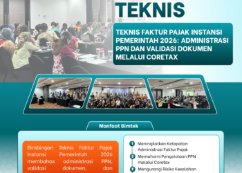 Bimbingan Teknis Faktur Pajak Instansi Pemerintah 2026: Administrasi PPN dan Validasi Dokumen melalui Coretax